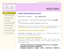 Tablet Screenshot of gesundheitskultura.com